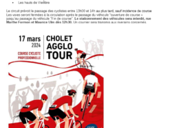 CHOLET AGGLO TOUR – La présentation des équipes