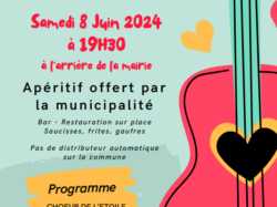 FETE DE LA MUSIQUE – SAMEDI 8 JUIN 2024