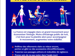 !!! SECURITE ROUTIERE – CONSEIL SUR L’ECLAIRAGE