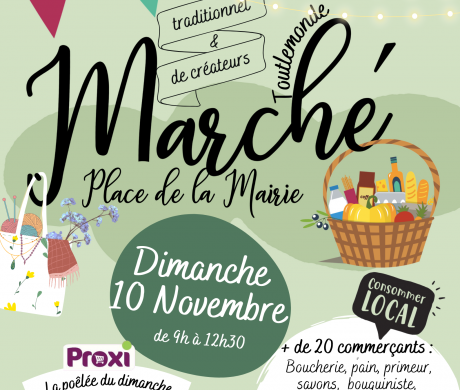 Marché et exposition dimanche prochain