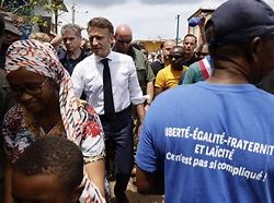 DEUIL NATIONAL EN HOMMAGE AUX VICTIMES DU CYCLONE CHIDO A MAYOTTE