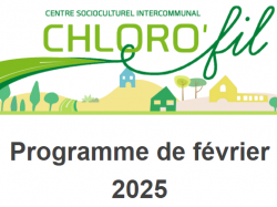 AGENDA CHLORO’FIL – FEVRIER 2025